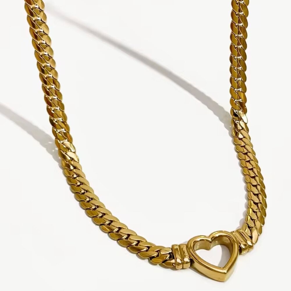 14K Gold filled “Tiffany” Heart Necklace